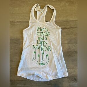 Christmas workout shirt